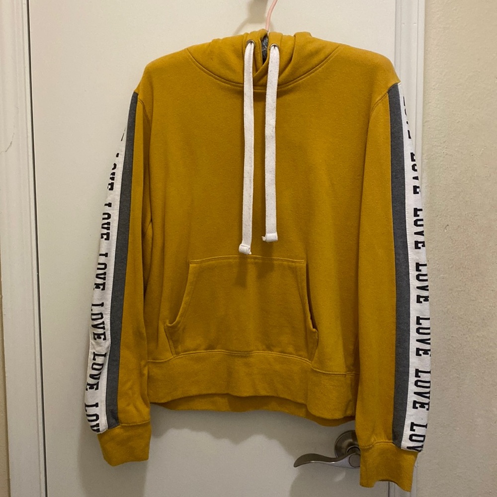 Mustard hoodie